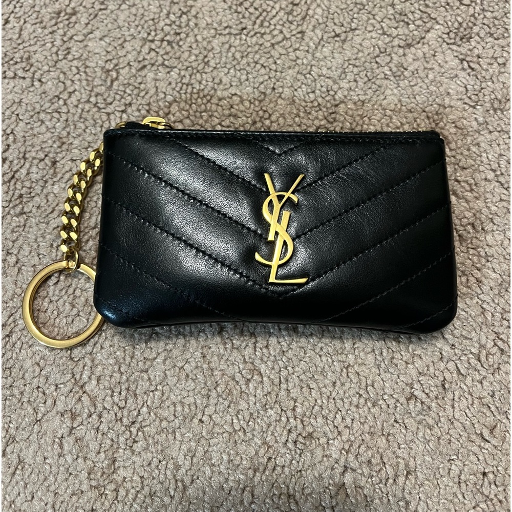 YSL zip coin wallet